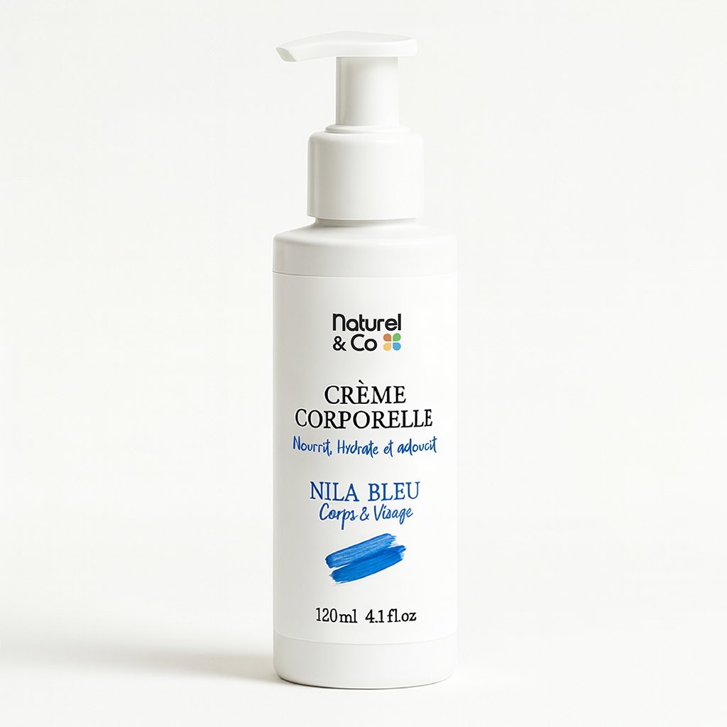 Crème corporelle nila bleu 120ml