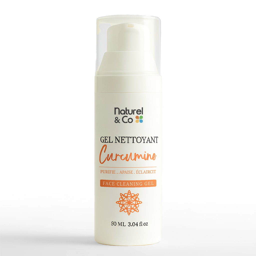 Gel nettoyant visage curcumine 90ml