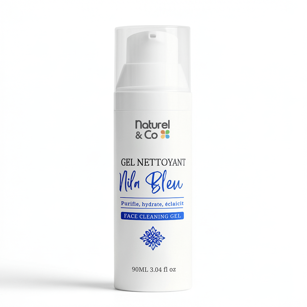 Gel nettoyant visage nila bleue 90ml