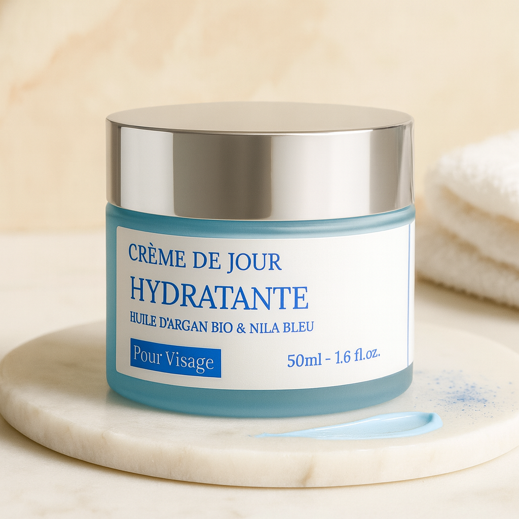 Crème de jour nila bleu 50ml – Image 2