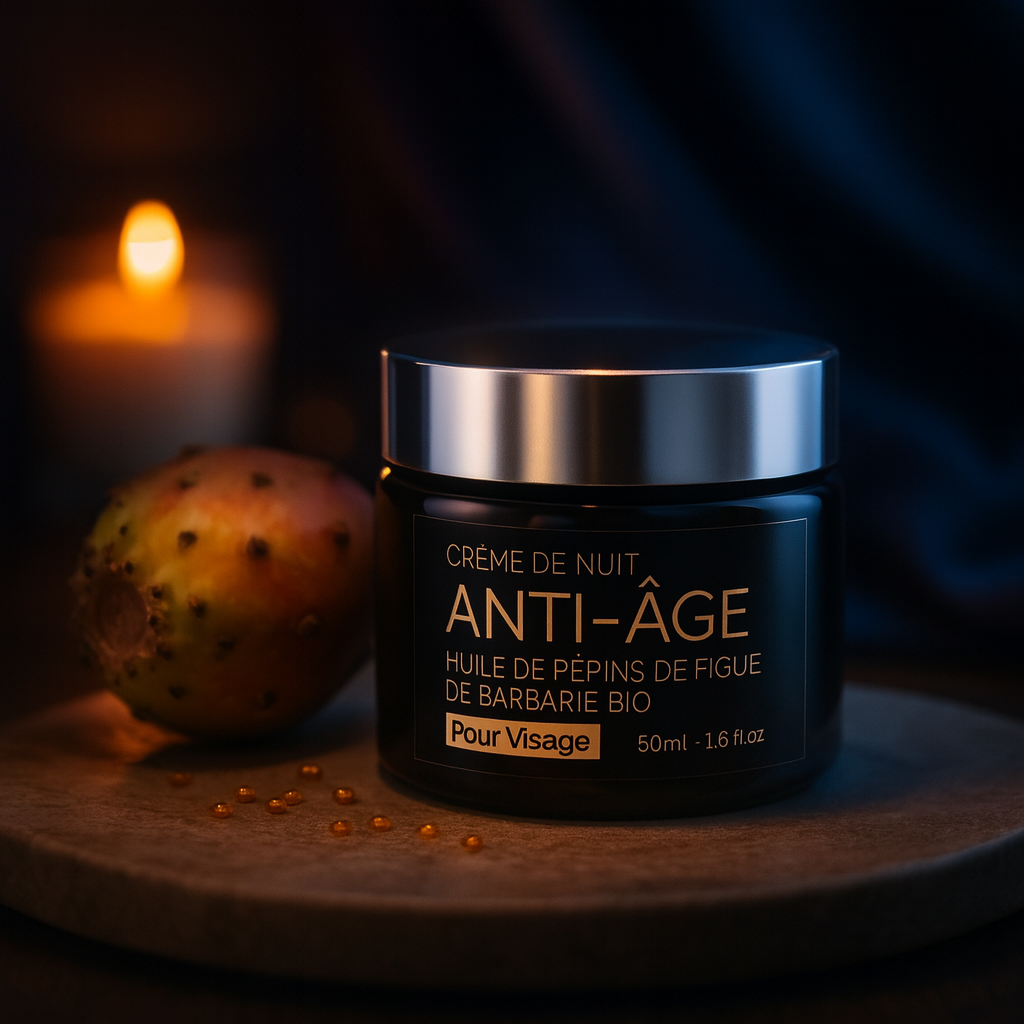 Crème de nuit figue de barbarie bio 50ml – Image 2