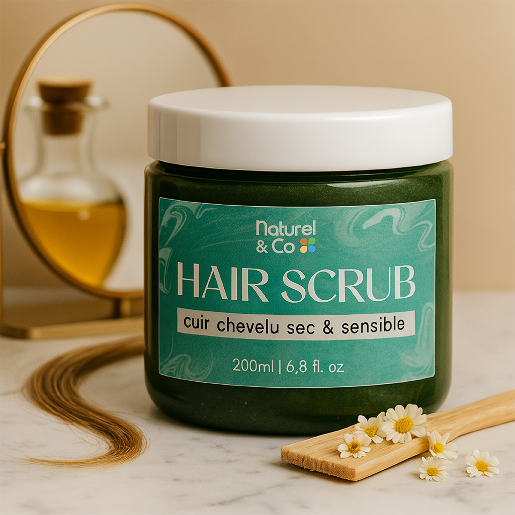 Hair scrub cuir chevelu sec et sensible 200ml – Image 2